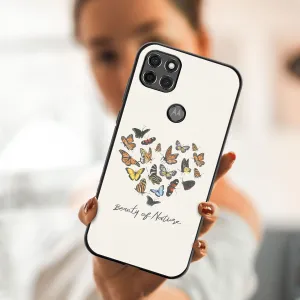 MY ART Silikónový kryt Motorola Moto G9 Power BUTTERFLIES (240)