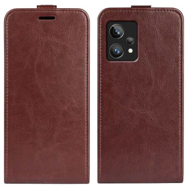 Vyklápacie puzdro Realme 9 Pro+ / Realme 9 hnedé
