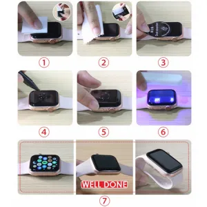 UV Temperované sklo Apple Watch 9 / 8 / 7 (41mm)