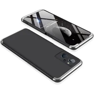 360° Ochranný kryt Realme 9i čierny-strieborný