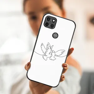 MY ART Silikónový kryt Motorola Moto G9 Power DOVE (031)