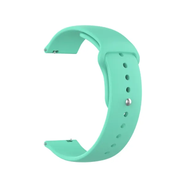 BUTTERFLY Silikónový remienok Garmin Vivoactive 4S / Vivomove 3S svetlomodrý