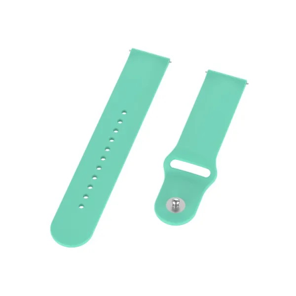 BUTTERFLY Silikónový remienok Garmin Vivoactive 4S / Vivomove 3S svetlomodrý