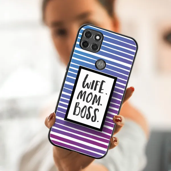 MY ART Silikónový kryt Motorola Moto G9 Power WIFE (001)