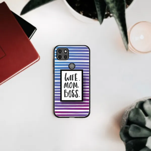 MY ART Silikónový kryt Motorola Moto G9 Power WIFE (001)