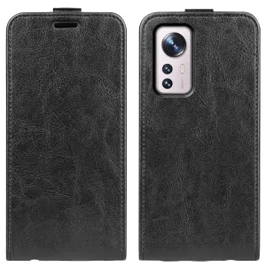Vyklápacie puzdro Xiaomi 12 Pro čierne