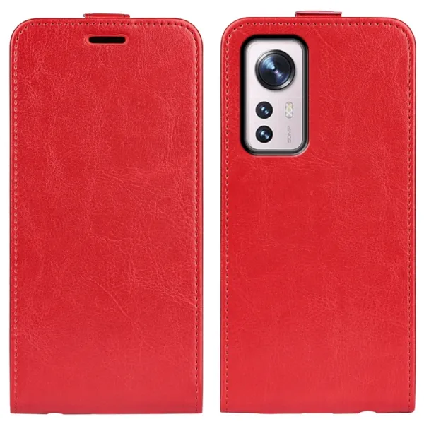 Vyklápacie puzdro Xiaomi 12 Pro červené