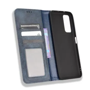 BUSINESS Peňaženkový kryt pre Xiaomi Redmi Note 11 / Note 11S modrý