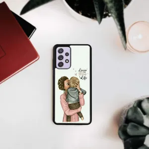 MY ART Silikónový kryt Samsung Galaxy A32 MOM LIFE (118)
