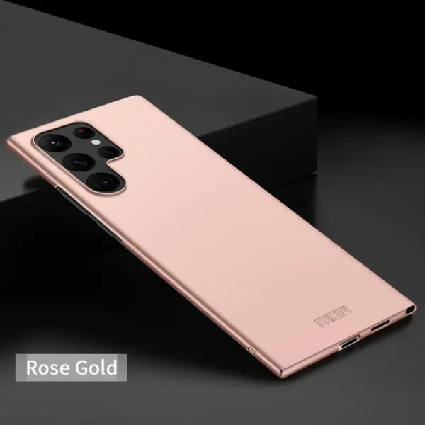 MOFI Ultratenký obal Samsung Galaxy S22 Ultra 5G ružový