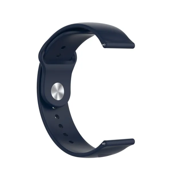 BUTTERFLY Silikónový remienok Garmin Vivoactive 4S / Vivomove 3S modrý