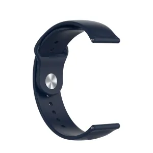 BUTTERFLY Silikónový remienok Garmin Vivoactive 4S / Vivomove 3S modrý