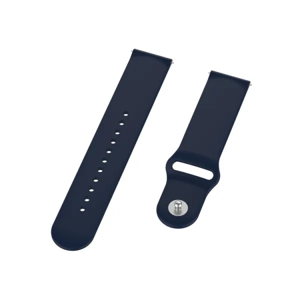 BUTTERFLY Silikónový remienok Garmin Vivoactive 4S / Vivomove 3S modrý