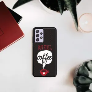 MY ART Silikónový kryt Samsung Galaxy A32 COFFEE (056)