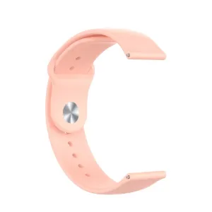 BUTTERFLY Silikónový remienok Garmin Vivoactive 4S / Vivomove 3S ružový