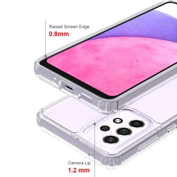 SHOCK Extra odolný kryt Samsung Galaxy A33 5G priehľadný