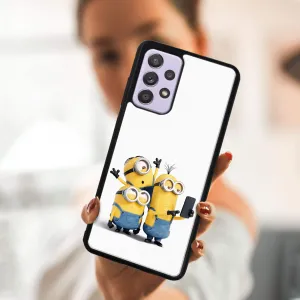 MY ART Silikónový kryt Samsung Galaxy A32 MIMONI SELFIE (022)