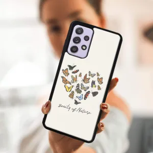 MY ART Silikónový kryt Samsung Galaxy A32 BUTTERFLIES (240)