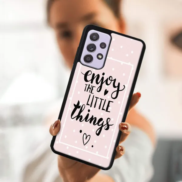 MY ART Silikónový kryt Samsung Galaxy A32 LITTLE THINGS (039)