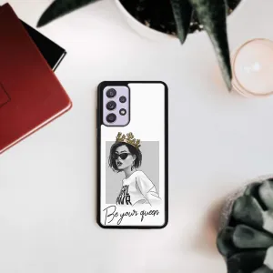 MY ART Silikónový kryt Samsung Galaxy A32 QUEEN (139)