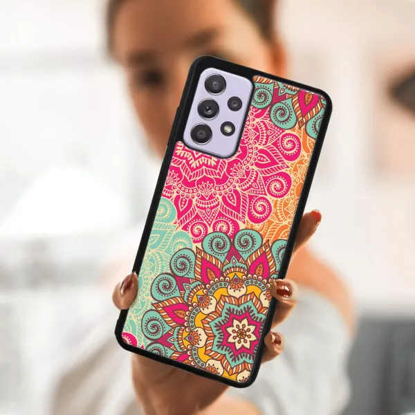 MY ART Silikónový kryt Samsung Galaxy A32 MANDALA (043)
