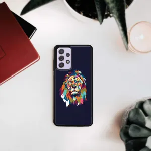 MY ART Silikónový kryt Samsung Galaxy A32 LION (246)