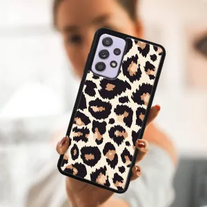 MY ART Silikónový kryt Samsung Galaxy A32 LEOPARD PRINT (238)