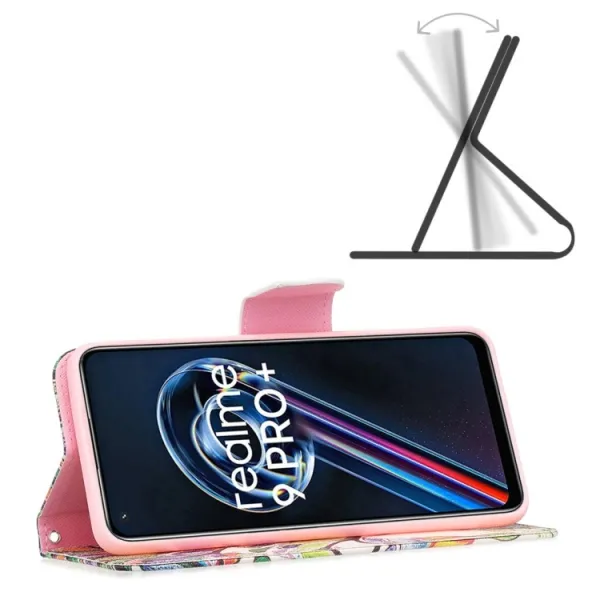 ART Peňaženkový kryt Realme 9 Pro+ / Realme 9 LIFE TREE