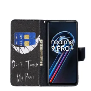 ART Peňaženkový kryt Realme 9 Pro+ / Realme 9 DON´T TOUCH ME