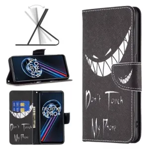 ART Peňaženkový kryt Realme 9 Pro+ / Realme 9 DON´T TOUCH ME