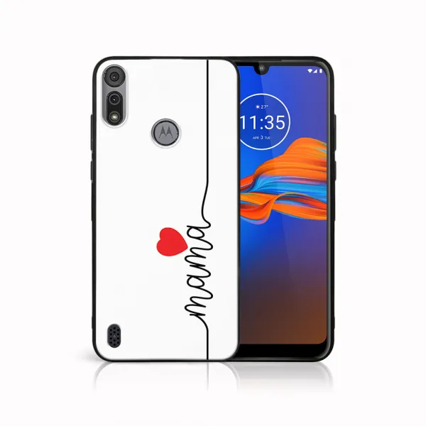 MY ART Silikónový kryt Motorola Moto E6s MAMA (200)