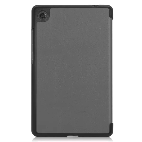 LEATHER Zaklápací obal pre Lenovo Tab M7 3rd Gen šedý