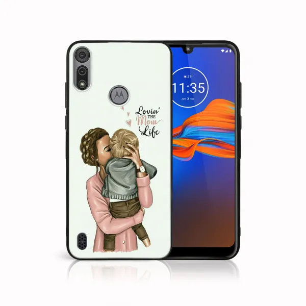 MY ART Silikónový kryt Motorola Moto E6s MOM LIFE (118)