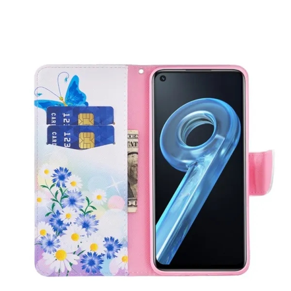 ART Peňaženkový kryt Realme 9i BUTTERFLY