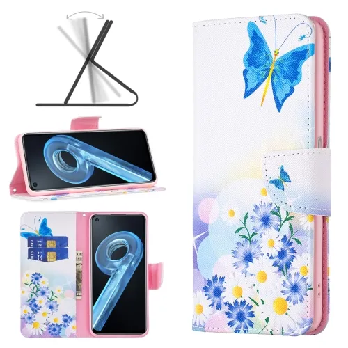 ART Peňaženkový kryt Realme 9i BUTTERFLY