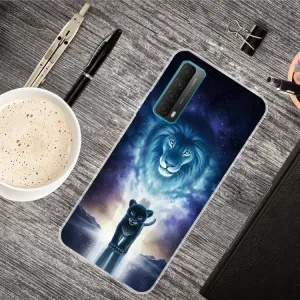 ART Silikónový kryt Huawei P Smart 2021 LION