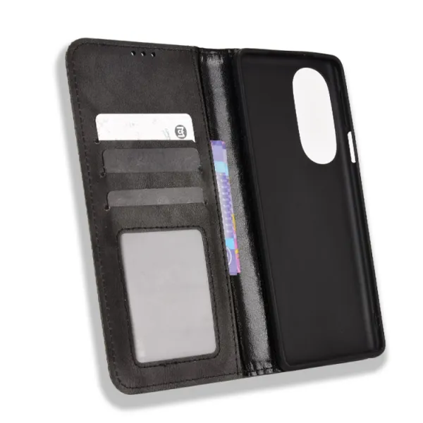 BUSINESS Peňaženkový kryt pre Motorola Edge 30 Pro / Edge X30 čierny