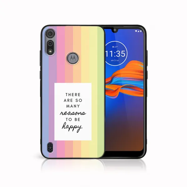 MY ART Silikónový kryt Motorola Moto E6s REASONS (040)