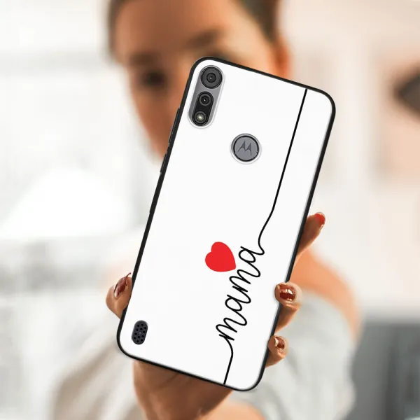 MY ART Silikónový kryt Motorola Moto E6s MAMA (200)