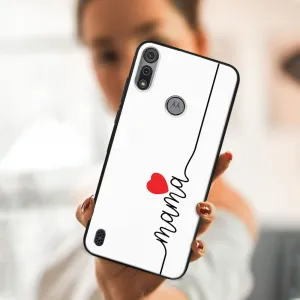 MY ART Silikónový kryt Motorola Moto E6s MAMA (200)