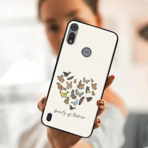 MY ART Silikónový kryt Motorola Moto E6s BUTTERFLIES (240)