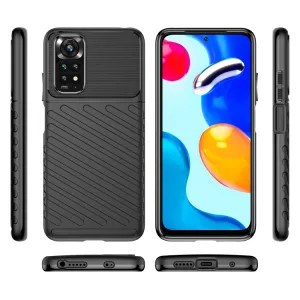 THUNDER Ochranný kryt Xiaomi Redmi Note 11 / Note 11S čierny