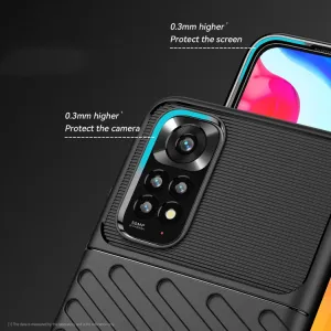 THUNDER Ochranný kryt Xiaomi Redmi Note 11 / Note 11S čierny