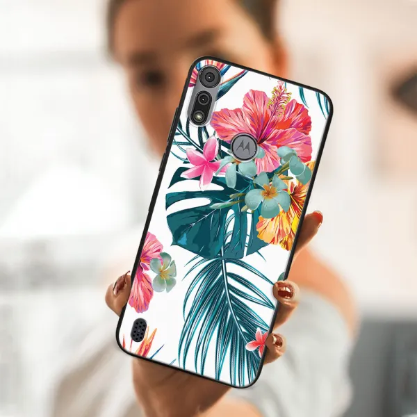 MY ART Silikónový kryt Motorola Moto E6s JUNGLE (052)