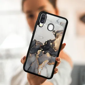 MY ART Ochranný kryt Samsung Galaxy A40 GREY MARBLE (140)