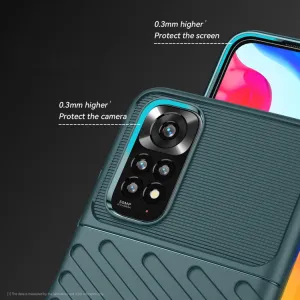 THUNDER Ochranný kryt Xiaomi Redmi Note 11 / Note 11S zelený