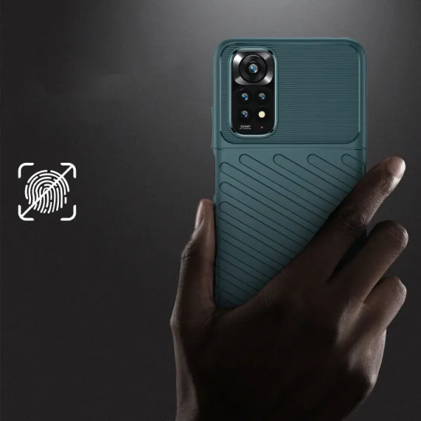 THUNDER Ochranný kryt Xiaomi Redmi Note 11 / Note 11S zelený