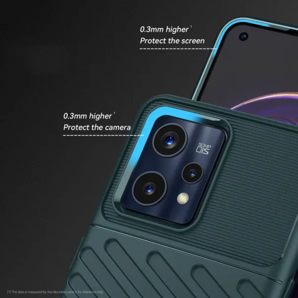 THUNDER Ochranný kryt Realme 9 Pro+ / Realme 9 zelený