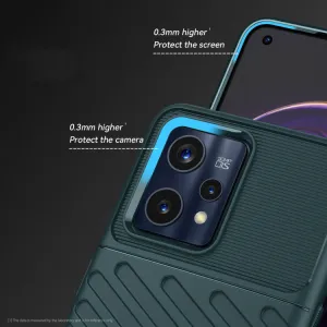 THUNDER Ochranný kryt Realme 9 Pro+ / Realme 9 zelený