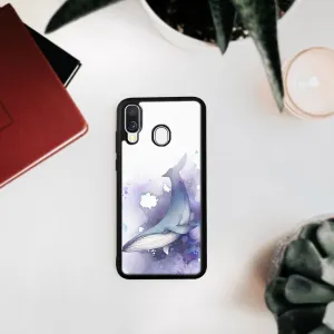 MY ART Ochranný kryt Samsung Galaxy A40 WHALE (242)